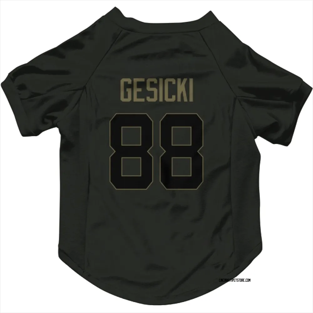 Cincinnati Bengals Mike Gesicki Black Service Pet Jersey for Dog & Cat
