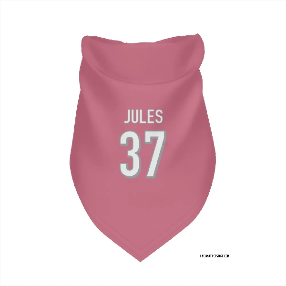 Cincinnati Bengals PJ Jules Pink Pet Bandana for Dog & Cat