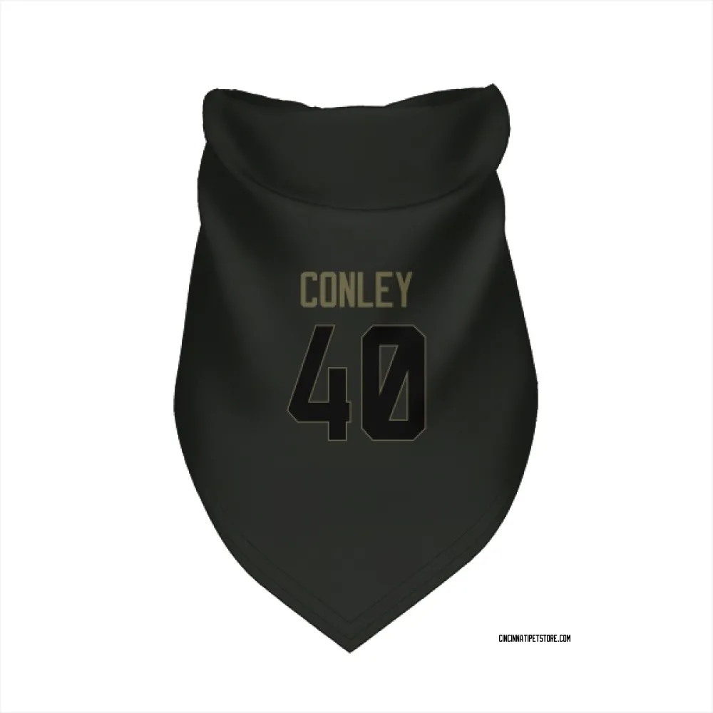 Cincinnati Bengals Quali Conley Black Service Pet Bandana for Dog & Cat