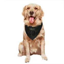 Cincinnati Bengals Quali Conley Black Service Pet Bandana for Dog & Cat