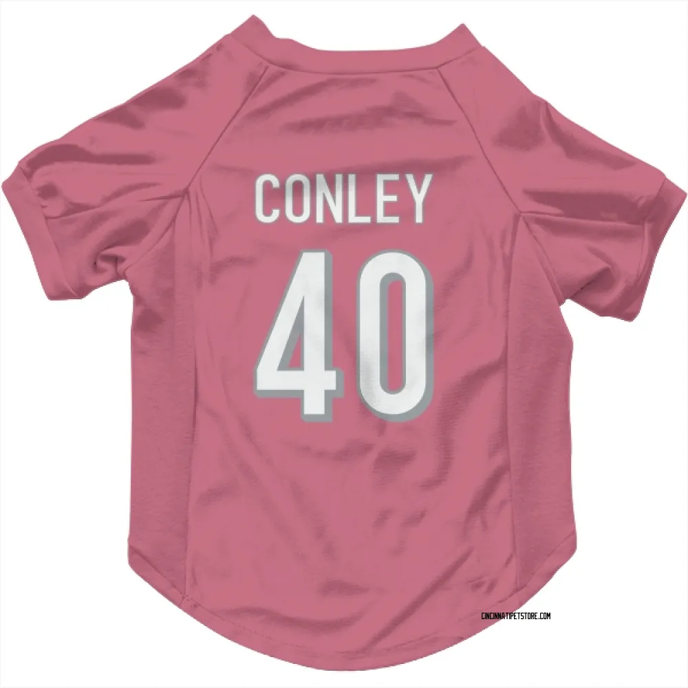 Cincinnati Bengals Quali Conley Pink Pet Jersey for Dog & Cat