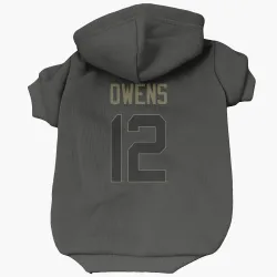 Cincinnati Bengals Rashod Owens Black Service Pet Hoodie for Dog & Cat