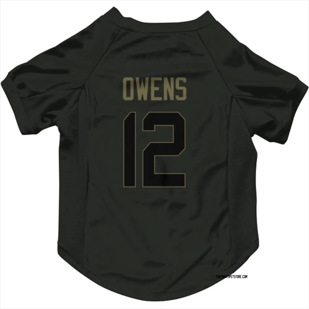Cincinnati Bengals Rashod Owens Black Service Pet Jersey for Dog & Cat