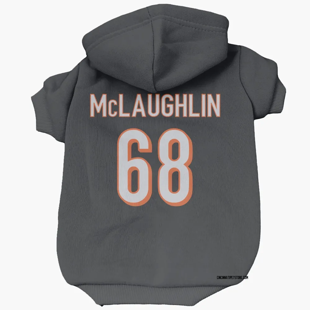 Cincinnati Bengals Seth McLaughlin Black Pet Hoodie for Dog & Cat