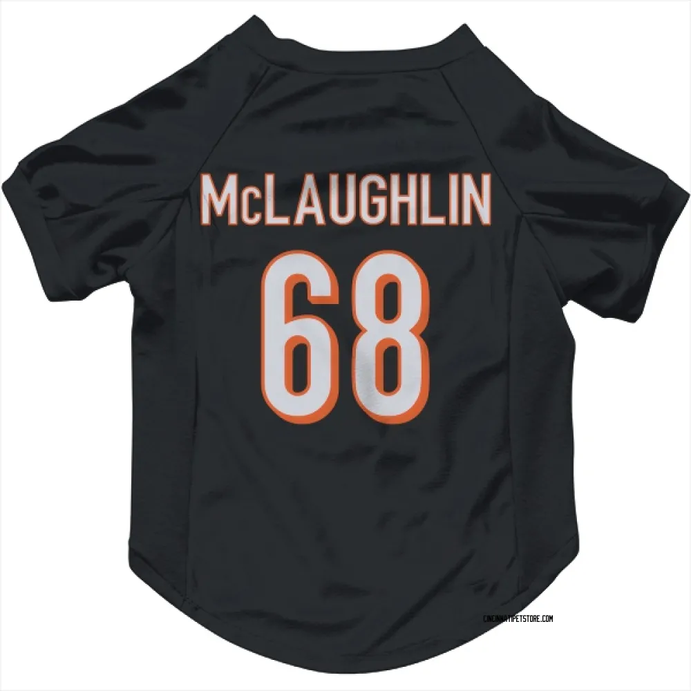 Cincinnati Bengals Seth McLaughlin Black Pet Jersey for Dog & Cat