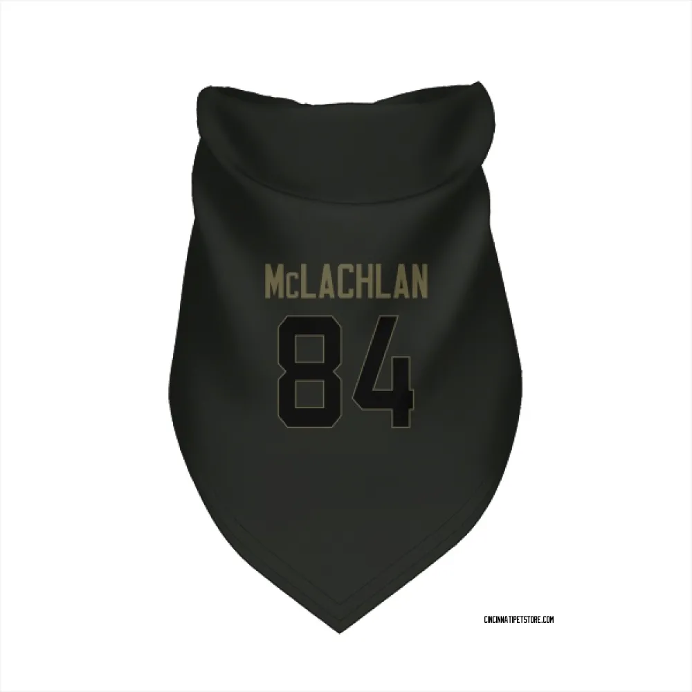 Cincinnati Bengals Tanner McLachlan Black Service Pet Bandana for Dog & Cat