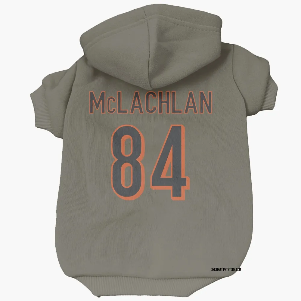 Cincinnati Bengals Tanner McLachlan Olive Pet Hoodie for Dog & Cat